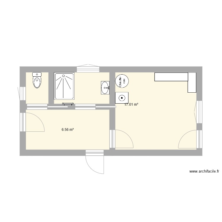 entrée et buanderie. Plan de 0 pièce et 0 m2