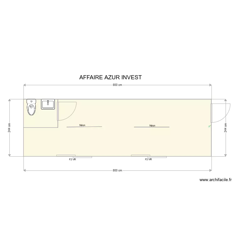 AZUR INVEST. Plan de 