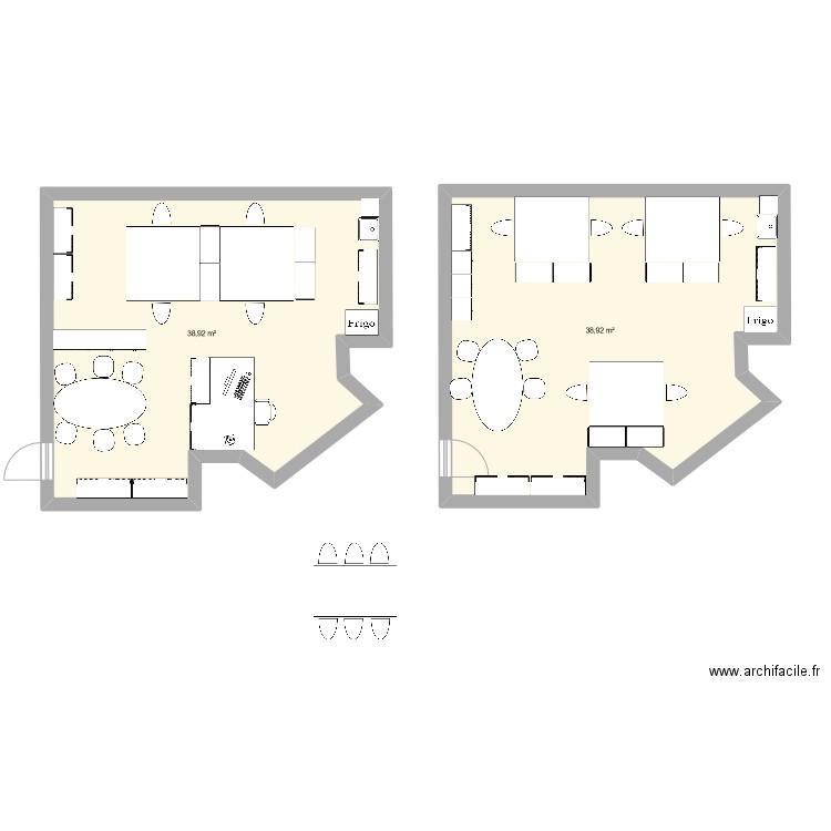 gph. Plan de 0 pièce et 0 m2