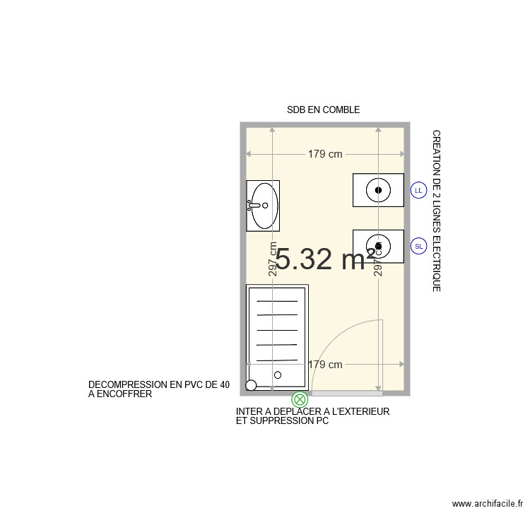 DEFURNE . Plan de 0 pièce et 0 m2