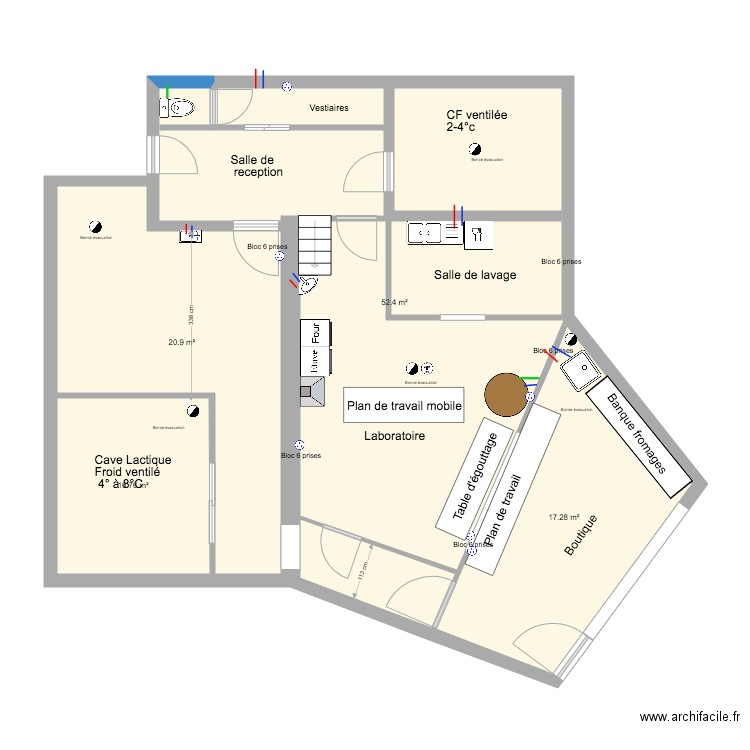 Laiterie Agrément 3. Plan de 0 pièce et 0 m2