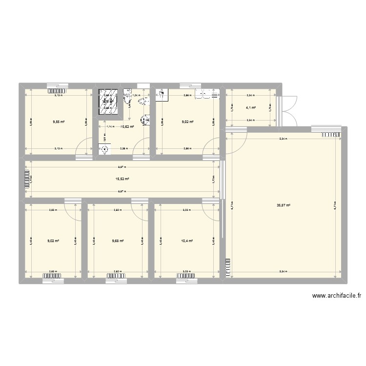 Plan maison. Plan de 0 pièce et 0 m2