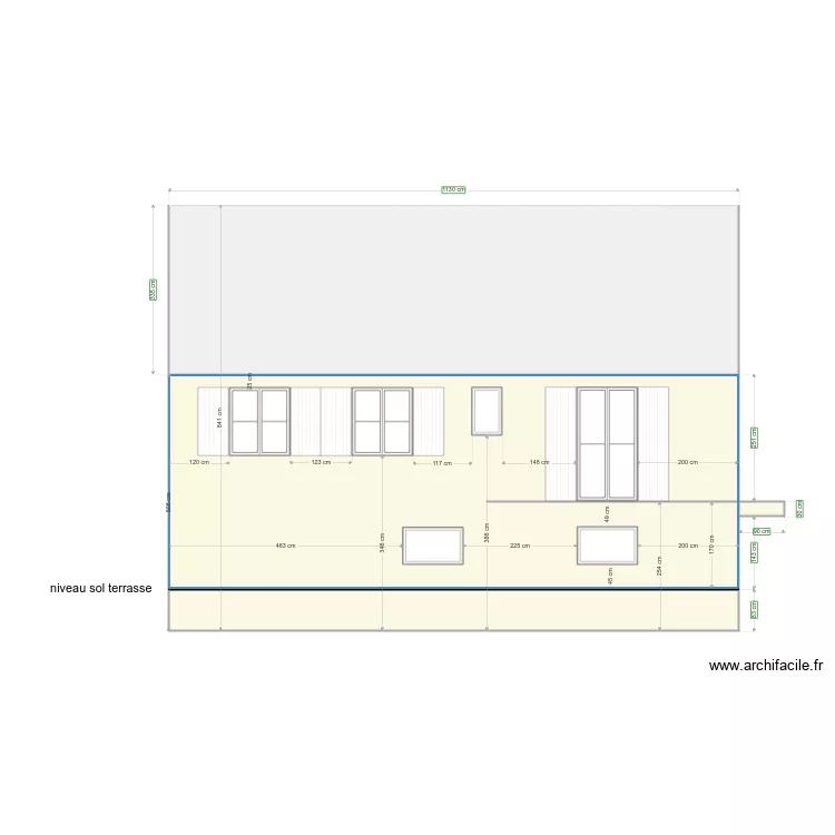 facade arriere apres. Plan de facade arriere apres. Plan de