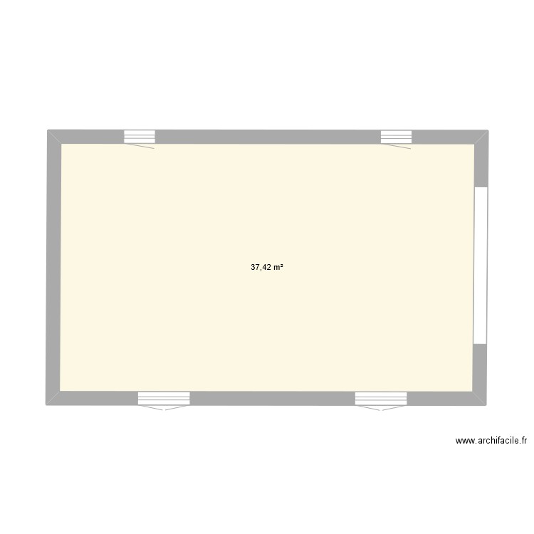 GARAGE. Plan de 0 pièce et 0 m2