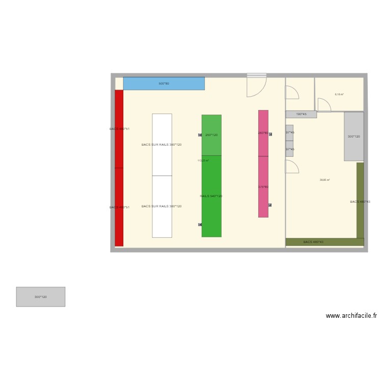 GLP. Plan de 0 pièce et 0 m2