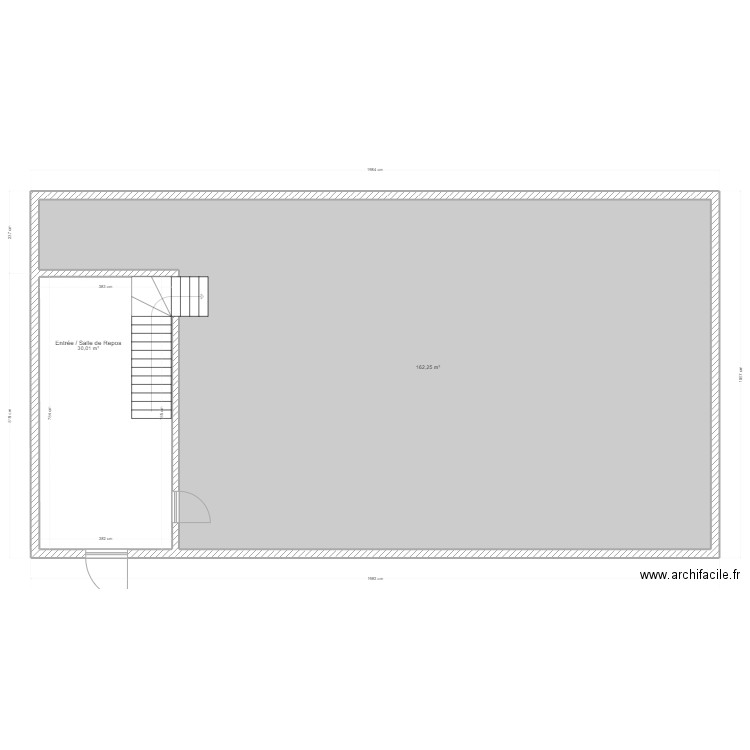 PIERRE LEVEE R&D. Plan de 16 pièces et 617 m2