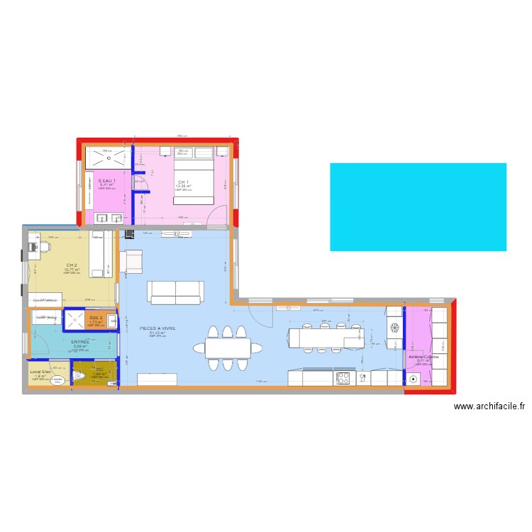 MAMY PLAN EXE 2. Plan de 0 pièce et 0 m2