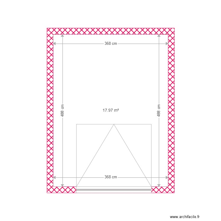 garage 2021. Plan de 0 pièce et 0 m2
