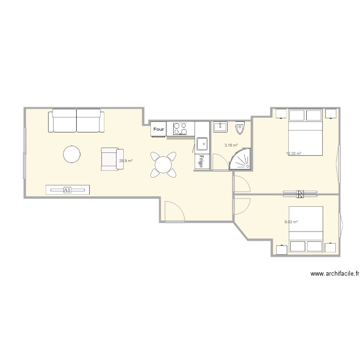 5 BUFFA. Plan de 0 pièce et 0 m2