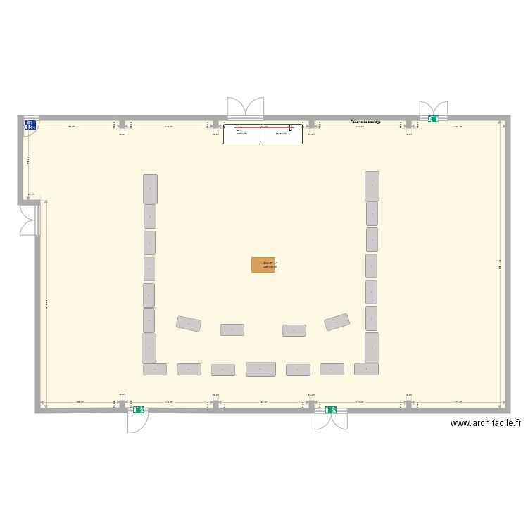 PALESTRE ACLEF ACTU v1. Plan de 0 pièce et 0 m2