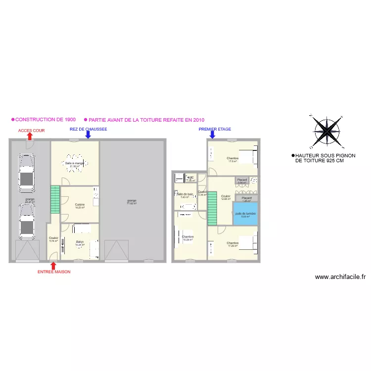 Bellanger. Plan de Bellanger. Plan de