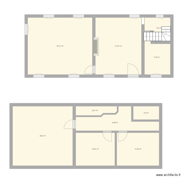 plan projet 1. Plan de 0 pièce et 0 m2