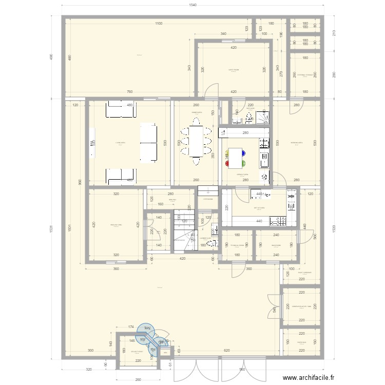 MODERN VILLA 300 SQM v20200410. Plan de 0 pièce et 0 m2