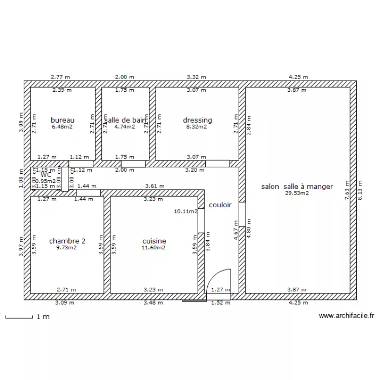 Chardin RDC. Plan de 