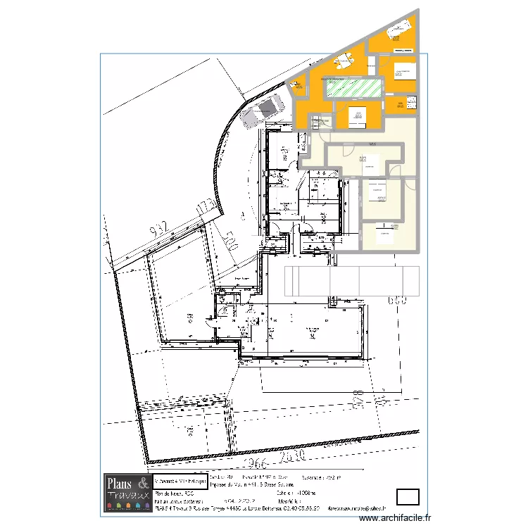 maison bg. Plan de 