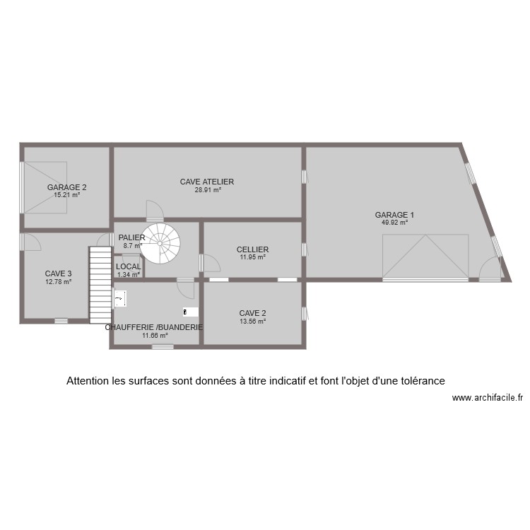 BI 5089 SOUS SOL MARIAM . Plan de 0 pièce et 0 m2