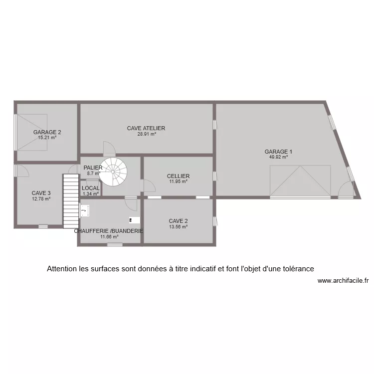 BI 5089 SOUS SOL MARIAM . Plan de BI 5089 SOUS SOL MARIAM . Plan de
