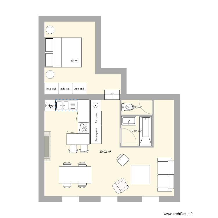 PLAN 123 place Saint Léger actuel V5. Plan de 0 pièce et 0 m2