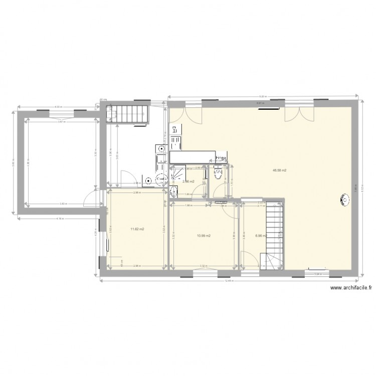 projet 3 étendu nm. Plan de 0 pièce et 0 m2
