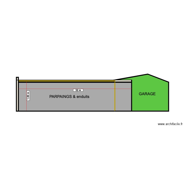 cloture 2. Plan de 0 pièce et 0 m2