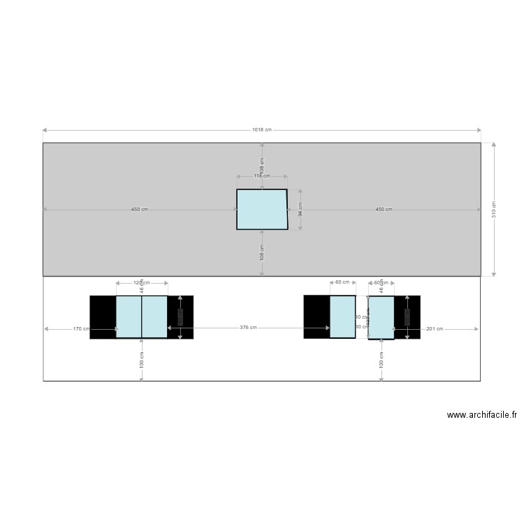 Plan nord Projet IFCT. Plan de 0 pièce et 0 m2