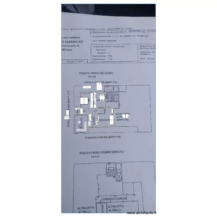 Simona House 2. Plan de 