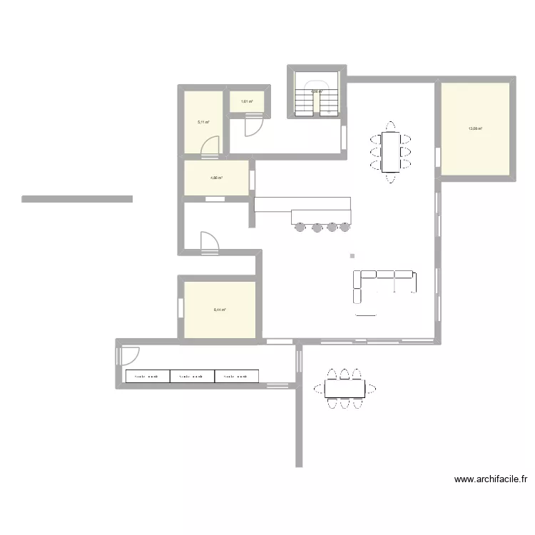 annexe 1.2. Plan de 6  et 37 m²