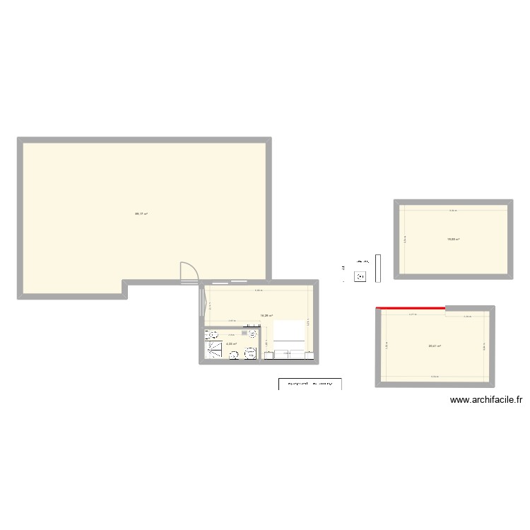 maison2. Plan de 0 pièce et 0 m2