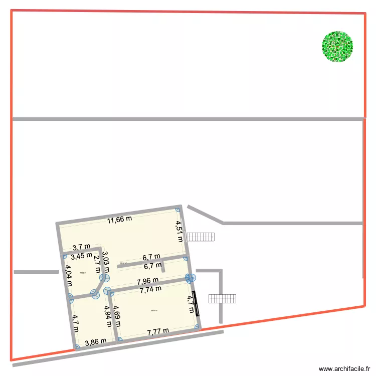 plaine des palmiste1. Plan de 3 et 131 m² plaine des palmiste1. Plan de 3 et 131 m²