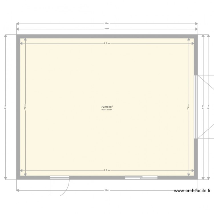 plan hangar agricole 19fevrier 2018. Plan de 0 pièce et 0 m2