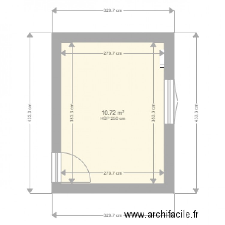 MAISON DE GRASSE 3ieme chambre coté SDB. Plan de 0 pièce et 0 m2