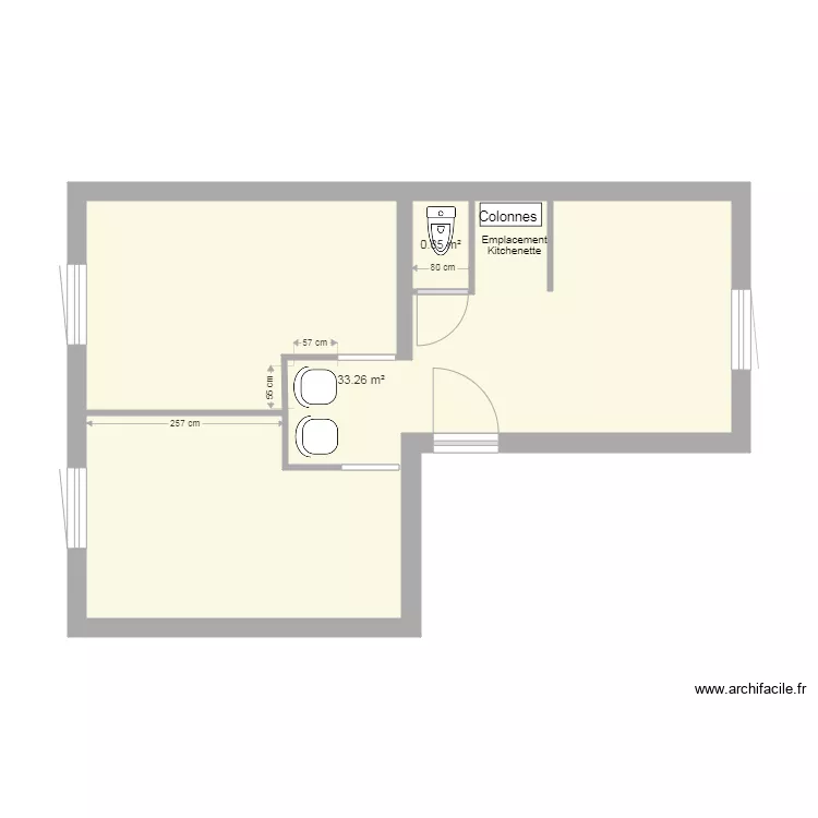DANY LOCAL COMMERCIAL V3. Plan de 