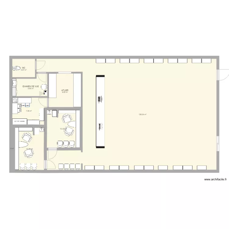Local5. Plan de 