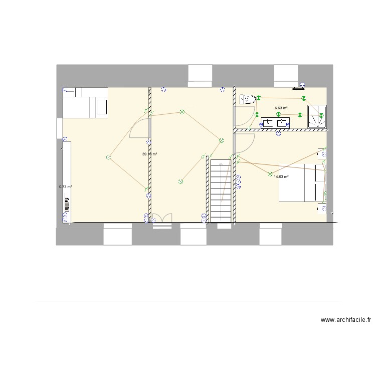 Carantec 1er Niveau Elec. Plan de 0 pièce et 0 m2