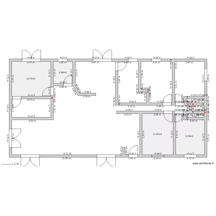 gamarde 5. Plan de 