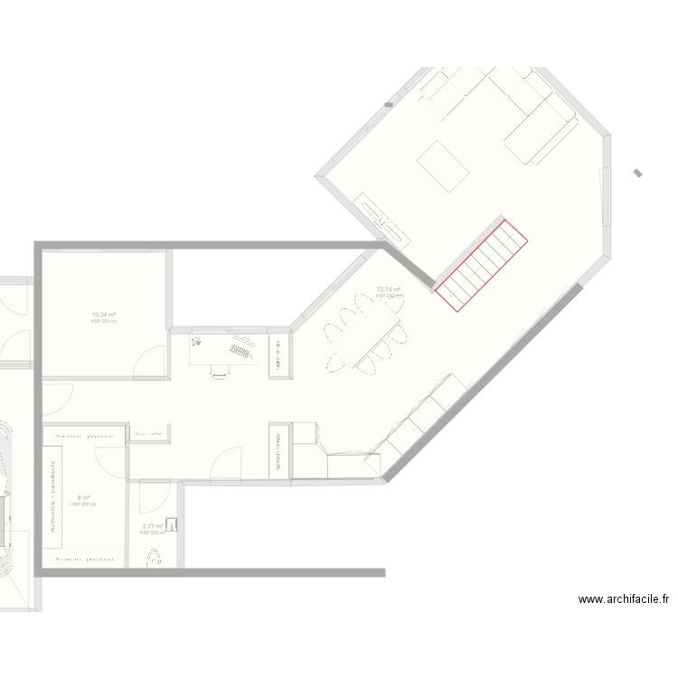 retghthyth. Plan de 0 pièce et 0 m2