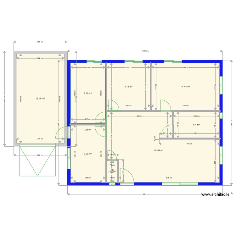 elena 1. Plan de 0 pièce et 0 m2