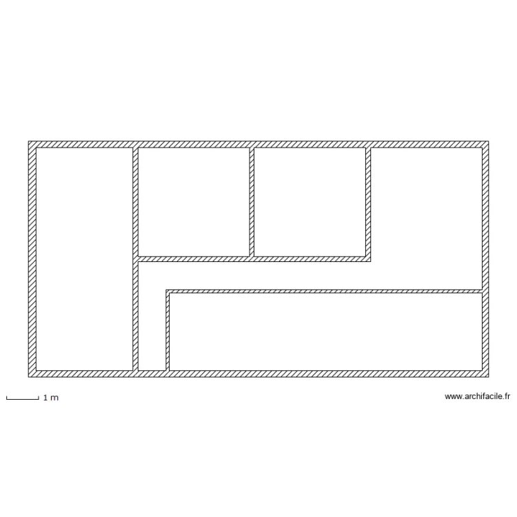 ETAGE  ATELIER. Plan de 