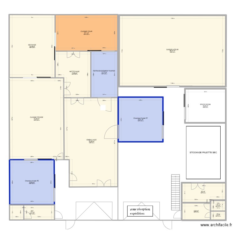 atelier haren. Plan de 15 pièces et 383 m2