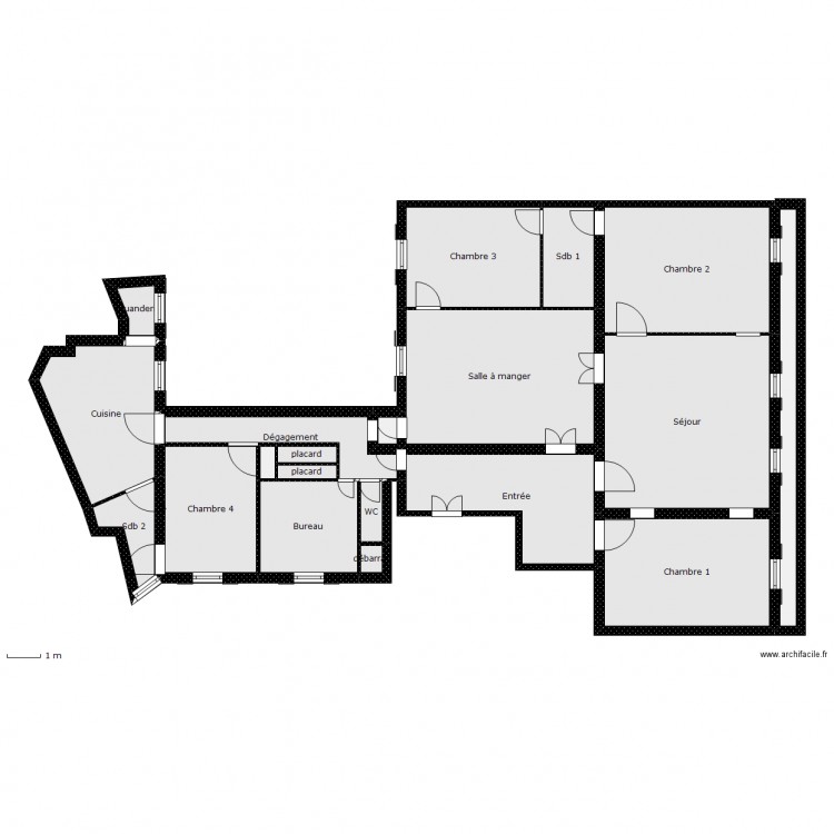 andrieux. Plan de 0 pièce et 0 m2