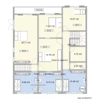 VILLA ST AND etage projet