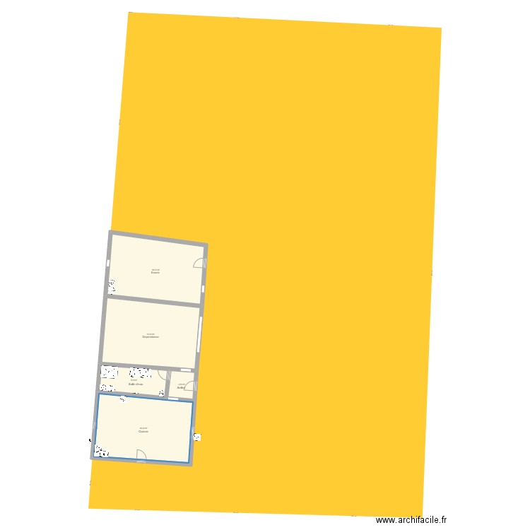 Projet perso Simandre départ. Plan de 0 pièce et 0 m2