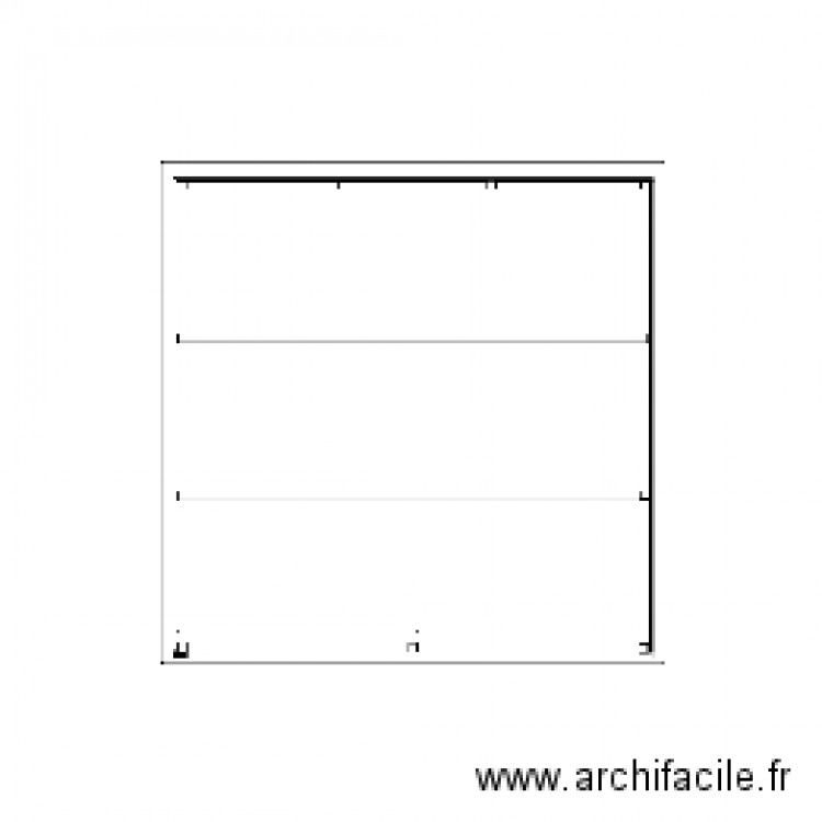 abris motos 2. Plan de 0 pièce et 0 m2