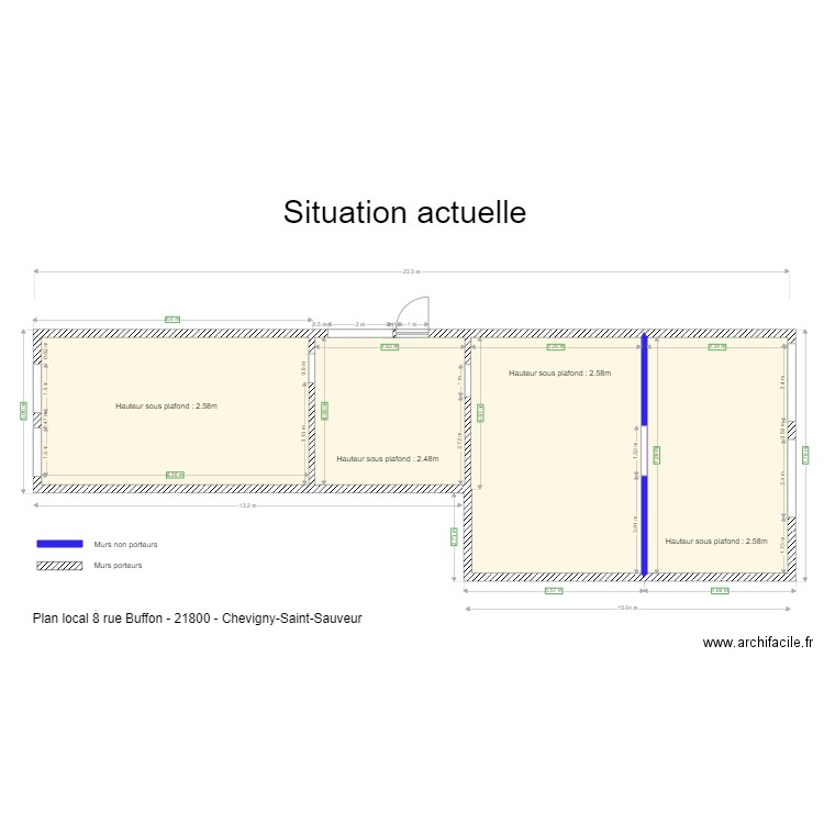 Chevigny avant 2. Plan de 0 pièce et 0 m2