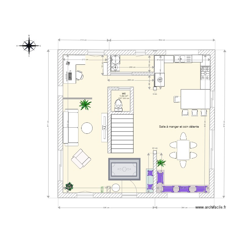 PLAN RDC - Devoir 4. Plan de 0 pièce et 0 m2