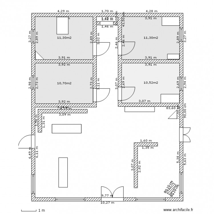 gino. Plan de 0 pièce et 0 m2