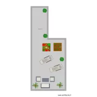 Terrasse toit lot 419 Audace