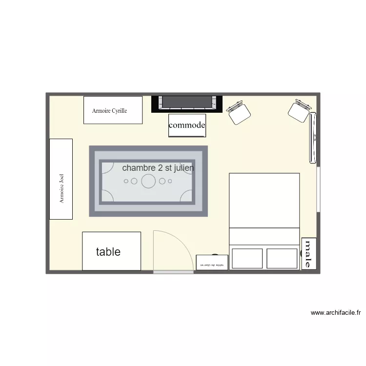 plan chambre st julien. Plan de plan chambre st julien. Plan de