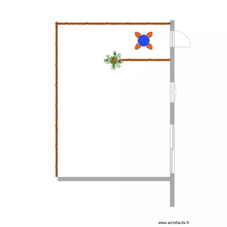 cloture. Plan de cloture. Plan de