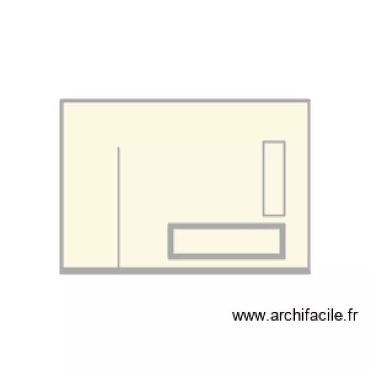 Plan mur salle eau 3. Plan de 